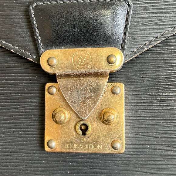 Louis Vuitton Black Epi Briefcase - Picture 7 of 16